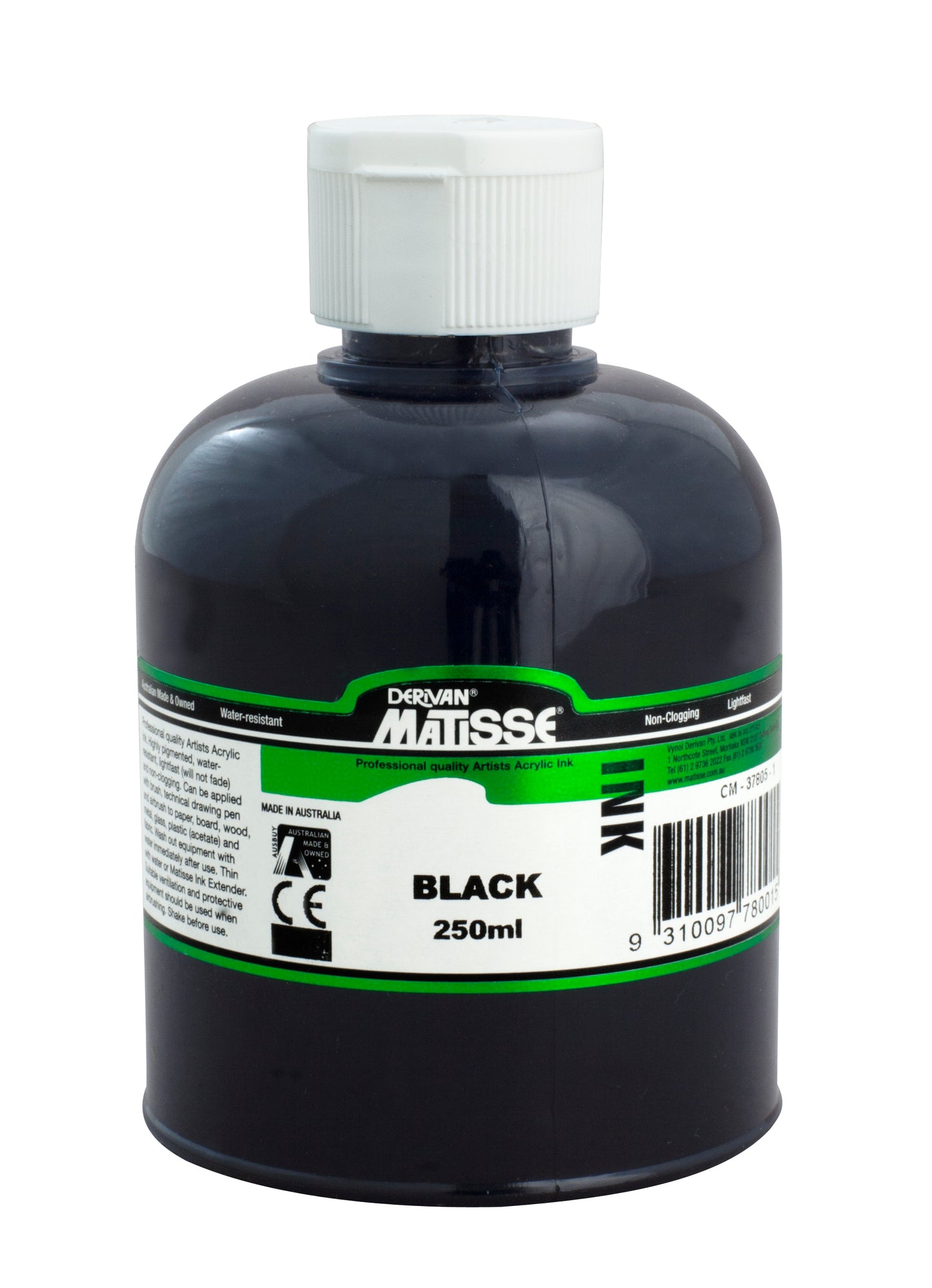Derivan Matisse, Ink, Black