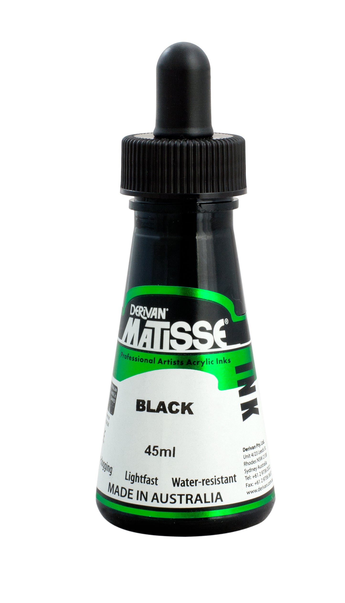 Derivan Matisse, Ink, Black