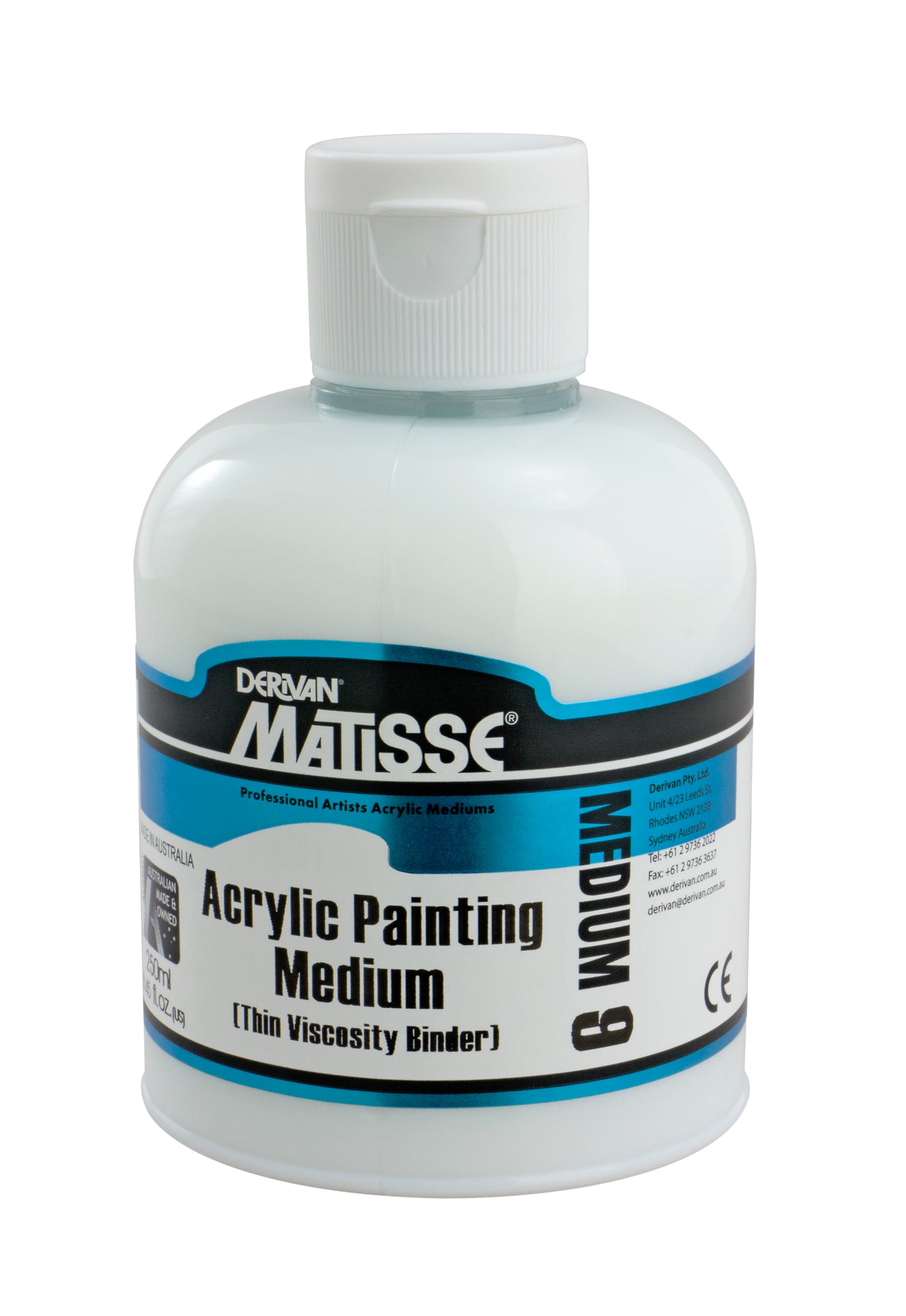 Derivan Matisse, Medium, MM9 - Acrylic Painting Medium