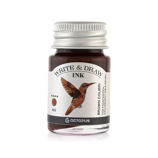 Octopus Write and Draw Ink, 
 480 Brown Colibri