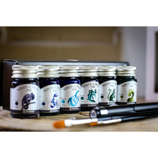 Octopus Write and Draw Ink Set, River