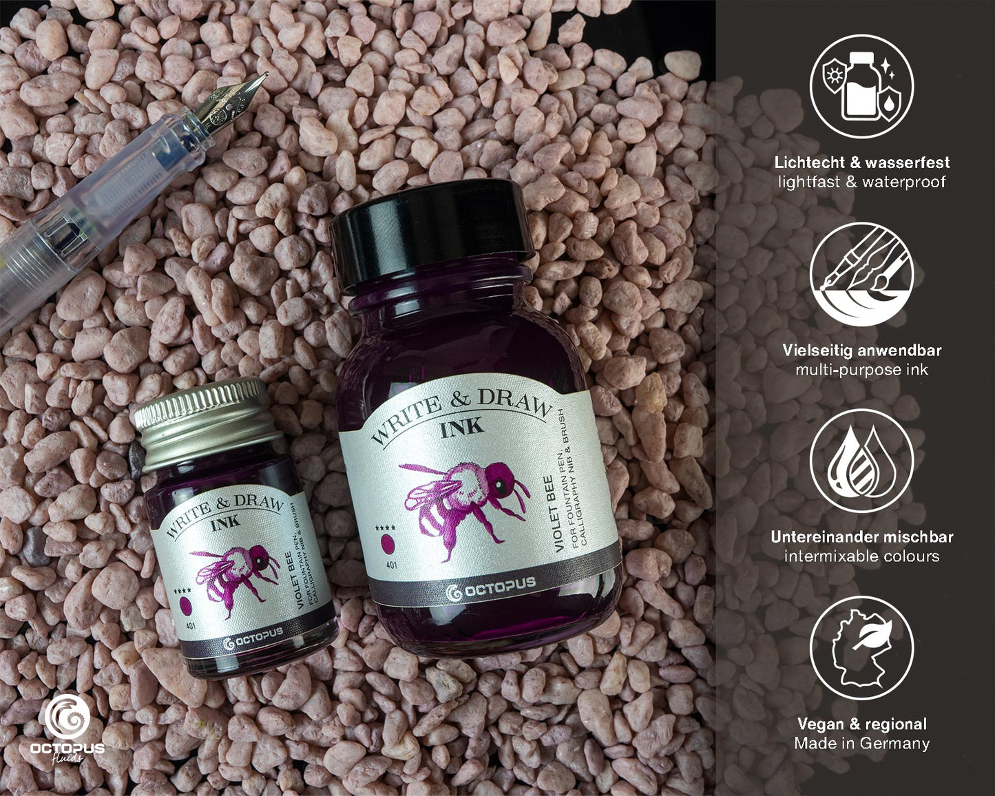 Octopus Write and Draw Ink,
401 Violet Bee