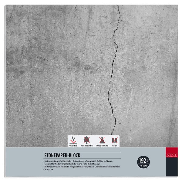 Stonepaper-Block 192g, 40Bl.