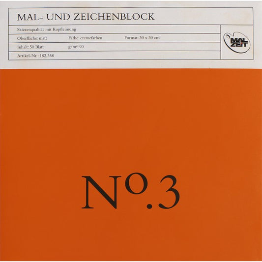 Mal- u. Zeichenblock No.3 90 g/m²