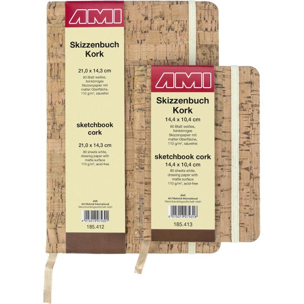 Skizzenbuch Kork 110 g/m²