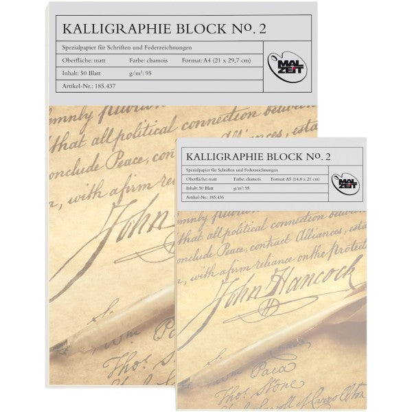 Kalligraphieblock No.2 95 g/m²