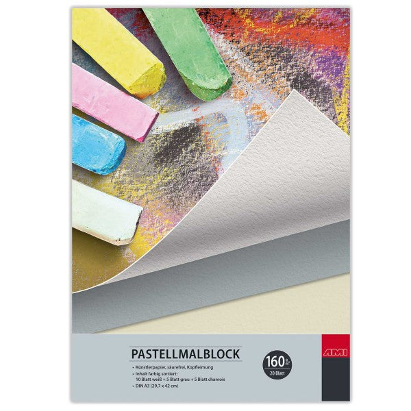 Pastellmalblock 160 g/m²