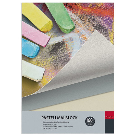Pastellmalblock 160 g/m²