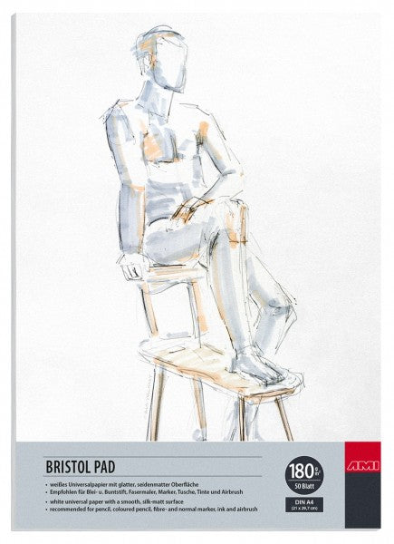 Bristol Pad, 180 g/ m²