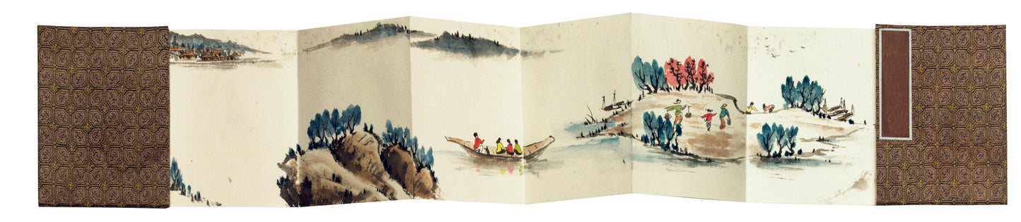 Panorama-Skizzenbuch Leporello