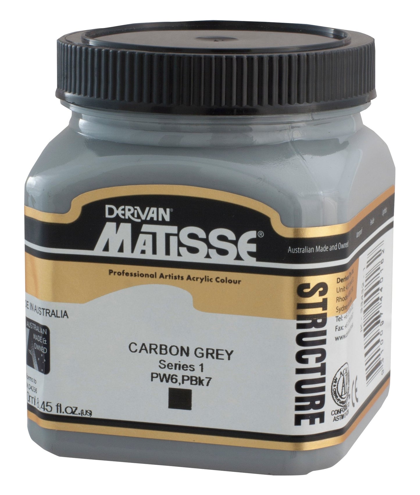 Derivan Matisse, Structure, Carbon Grey