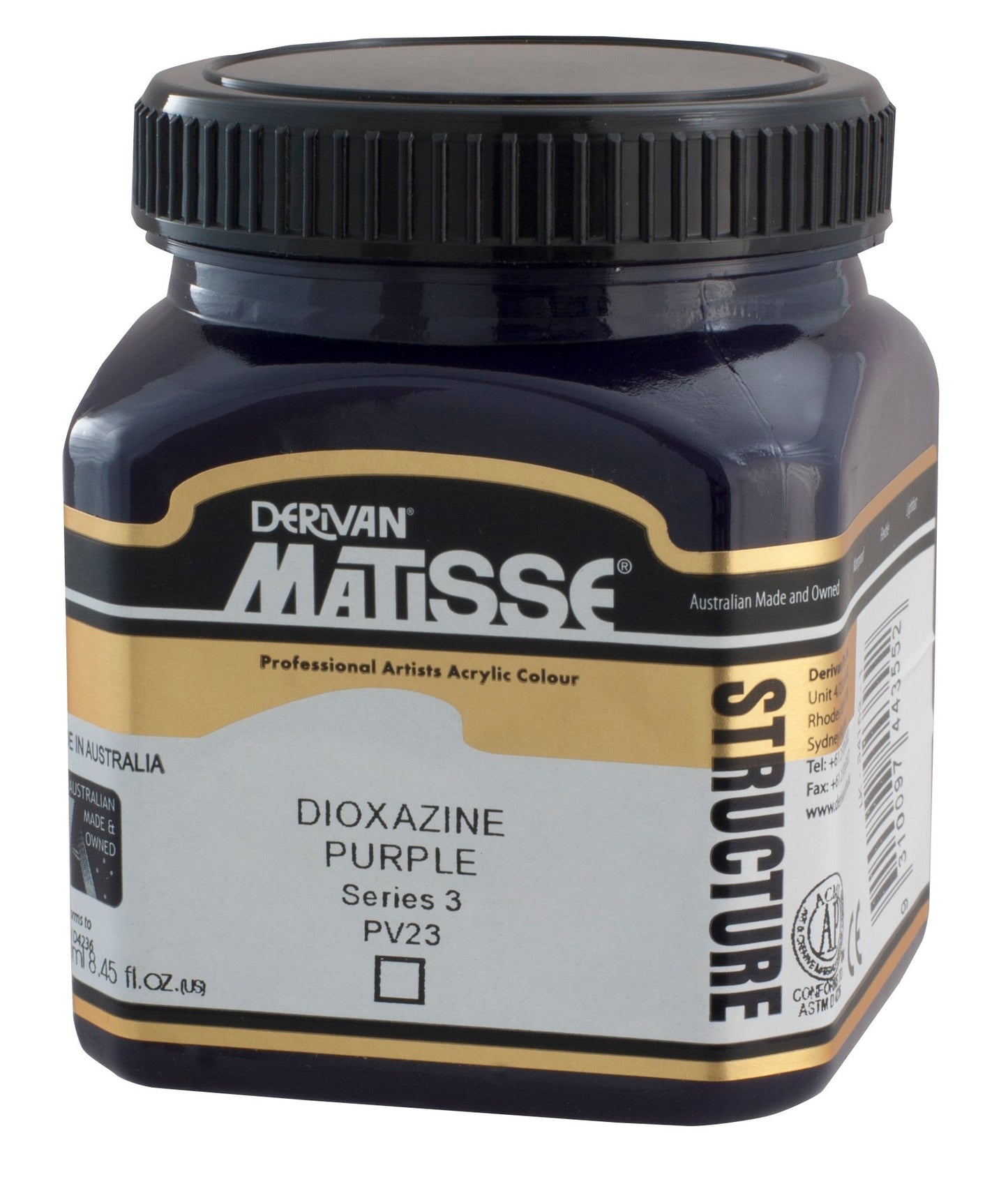 Derivan Matisse, Structure, Dioxazine Purple