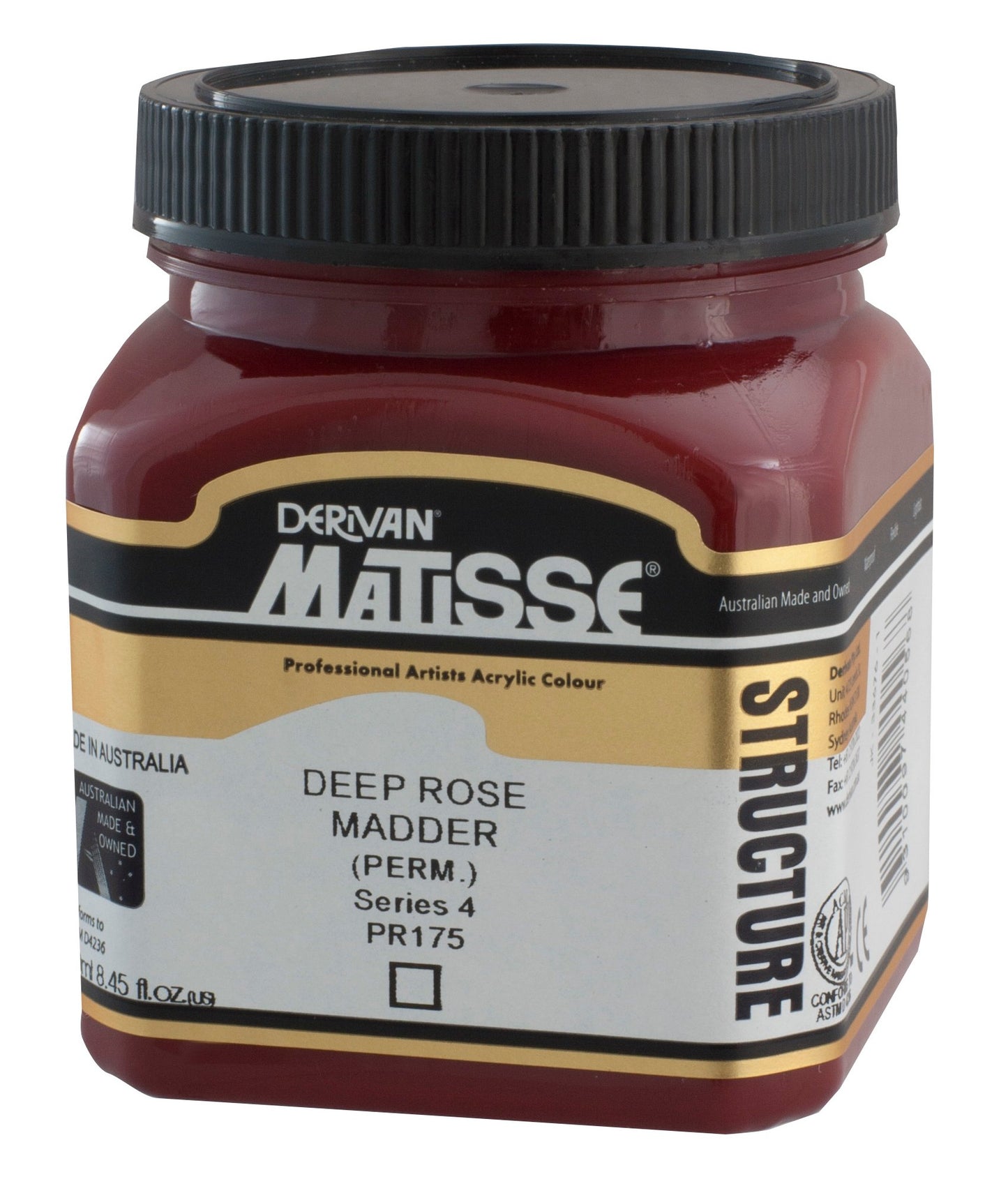 Derivan Matisse, Structure, Deep Rose Madder