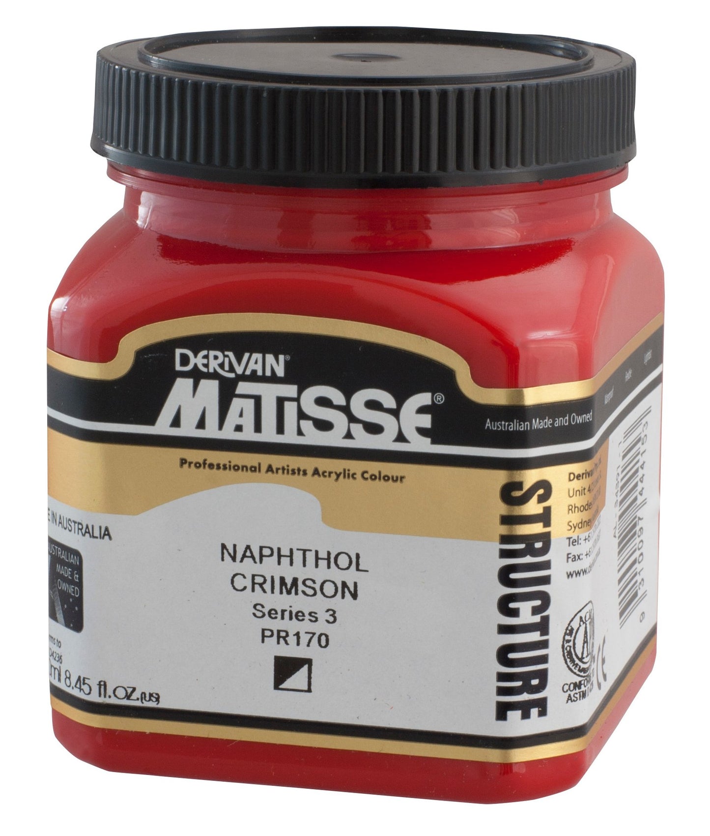 Derivan Matisse, Structure, Napthol Crimson