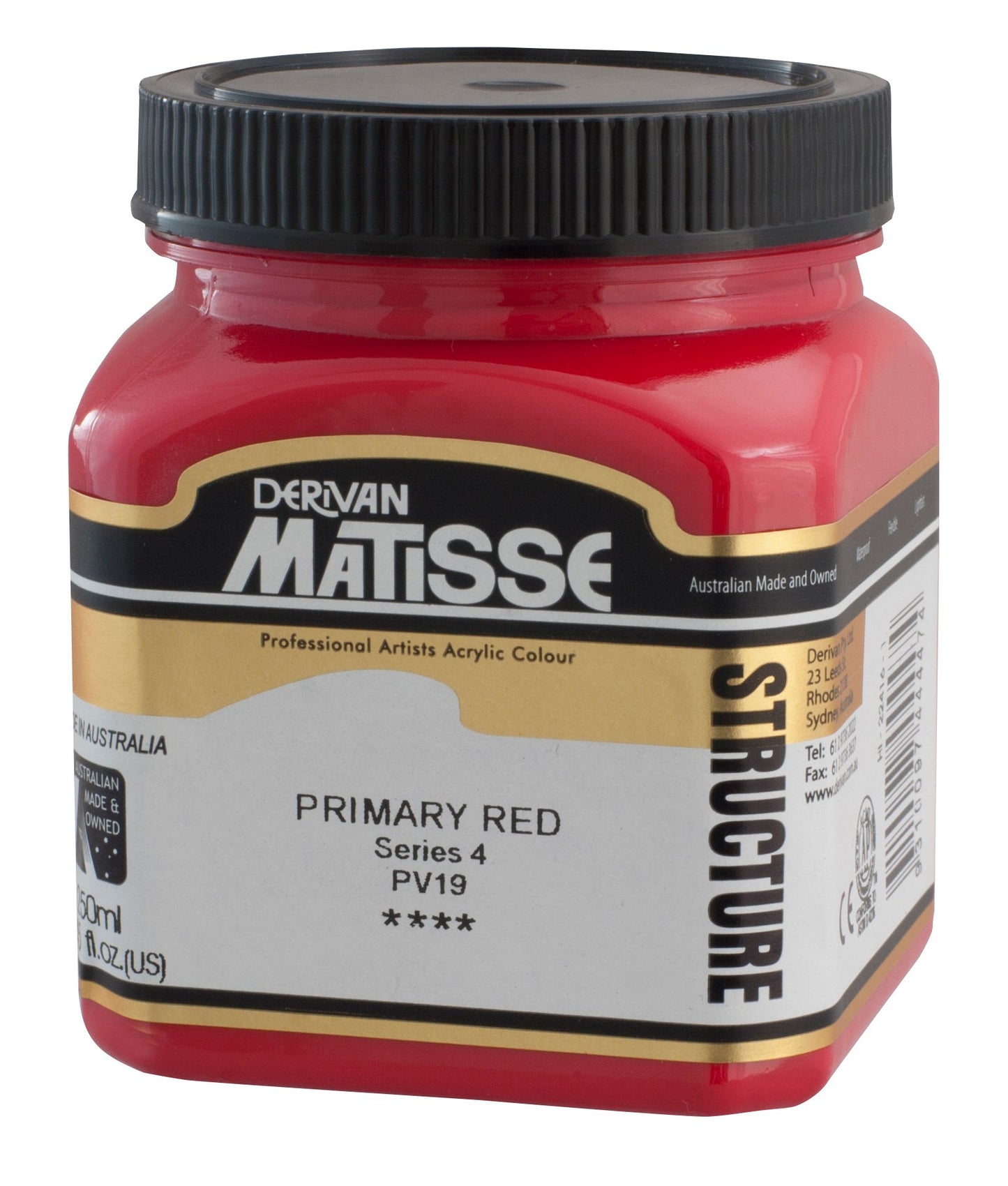 Derivan Matisse, Structure, Primary Red