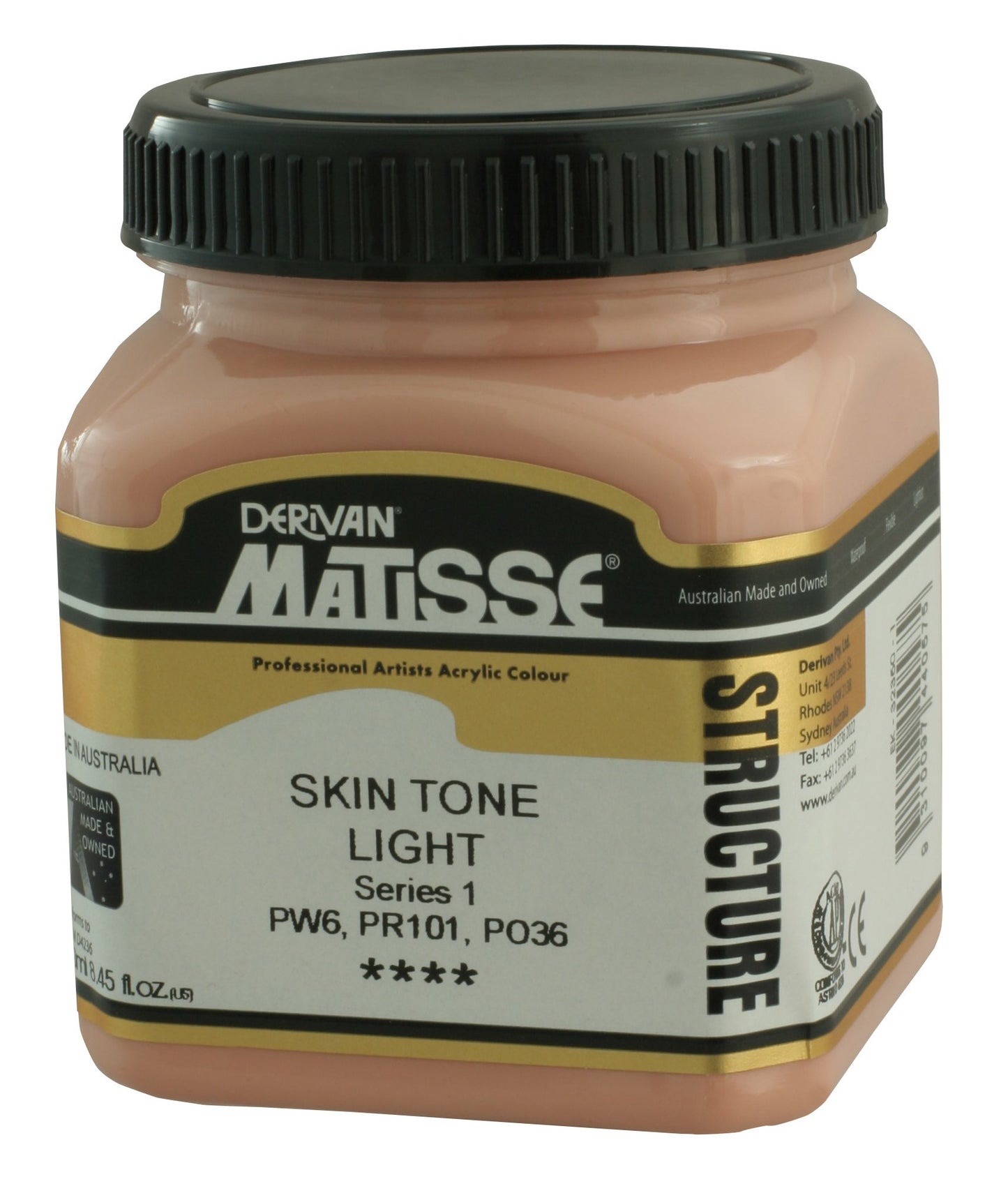Derivan Matisse, Structure, Skin Tone Light