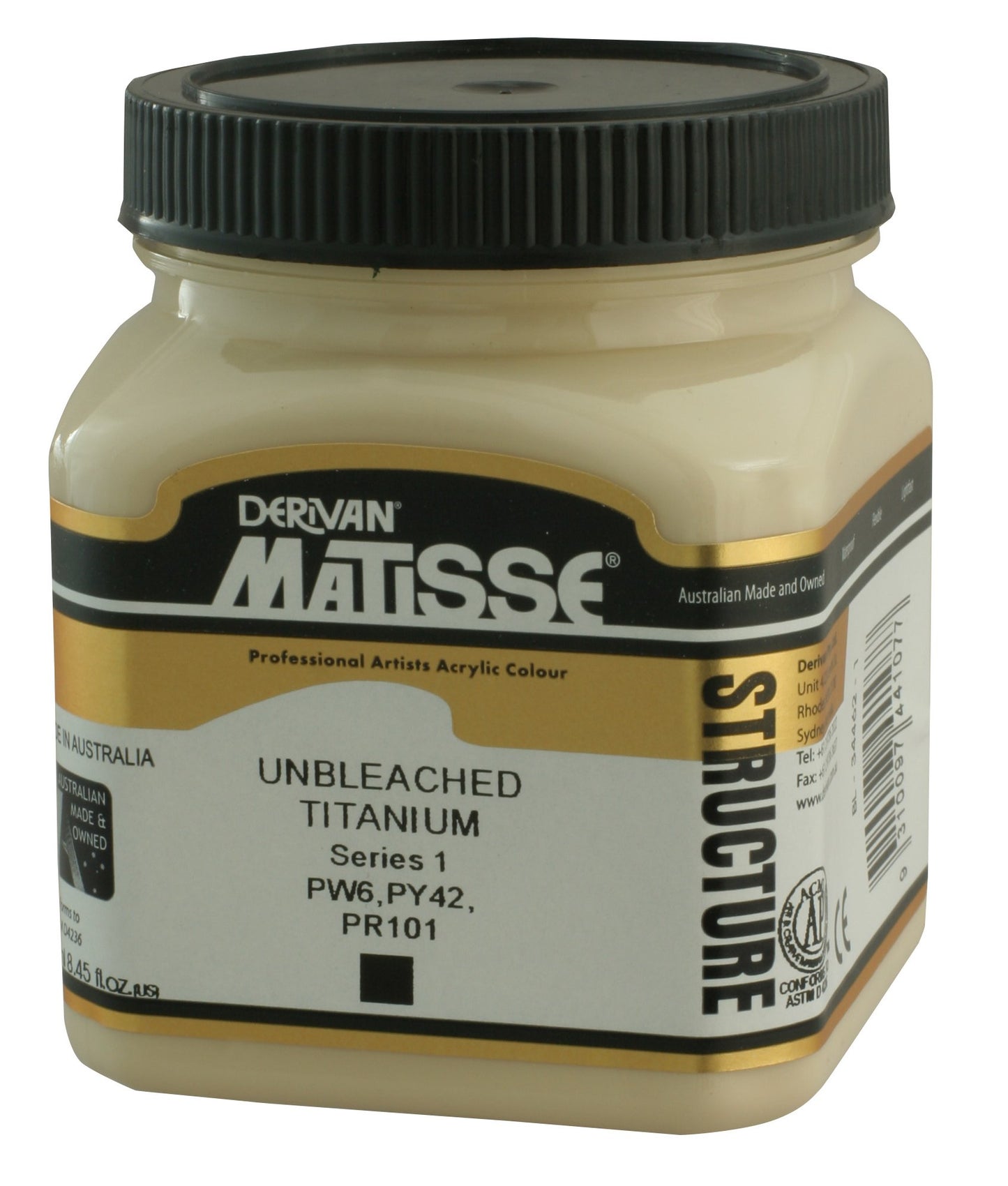 Derivan Matisse, Structure, Unbleached Titan
