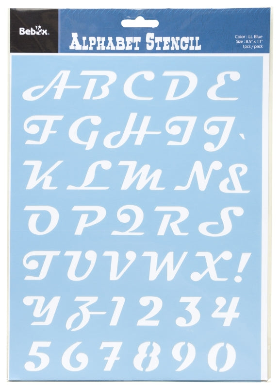 Alphabet Schablone