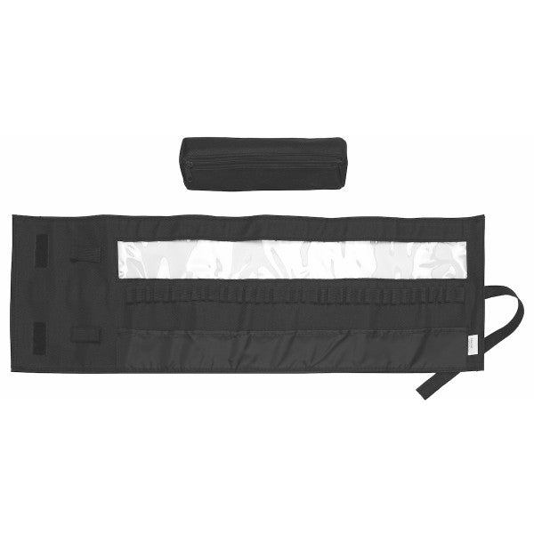 Stiftegürtel 19x61cm, schwarz m. Fenster