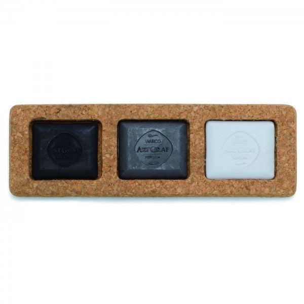 ArtGraf Carbon Block Set 3tlg. Monochrom