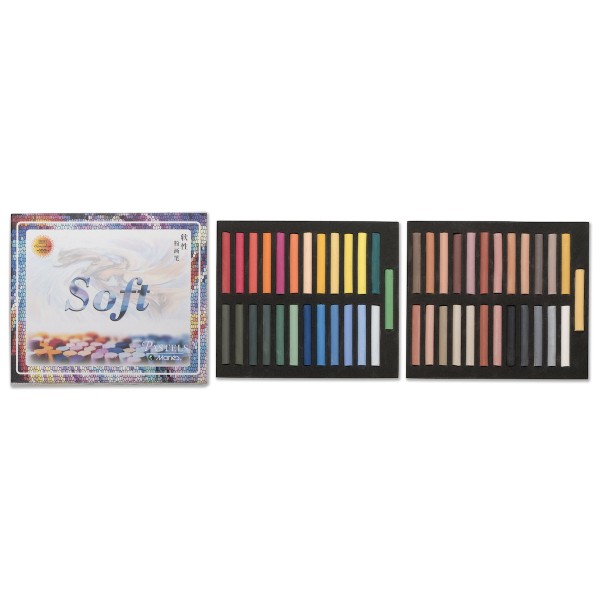 Pastellkreide Set C 50 Kalt- u. Warmtöne