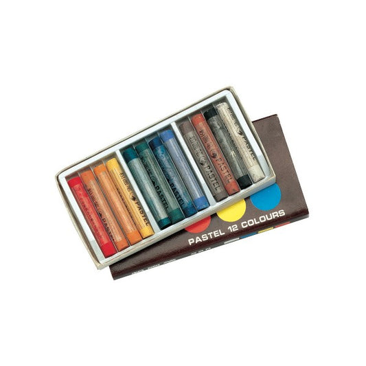 Pastellkreide Set 12 Kalt- u. Warmtöne