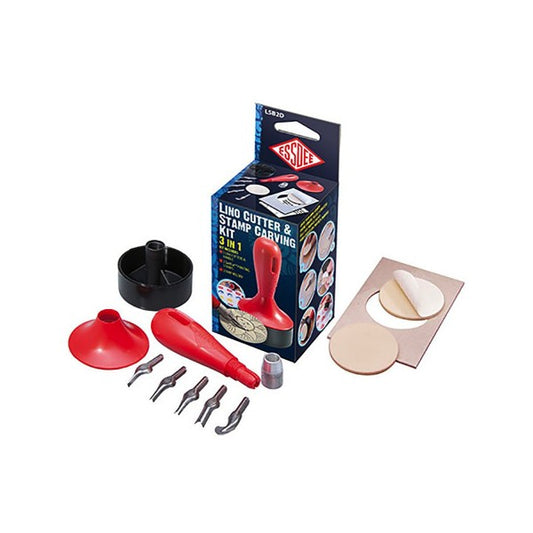 Essdee Linol- u. Stempelset 9tlg.