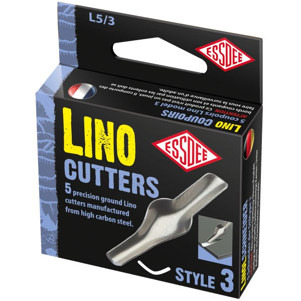 Essdee Linolmesser Nr. 3, 5 Stck.