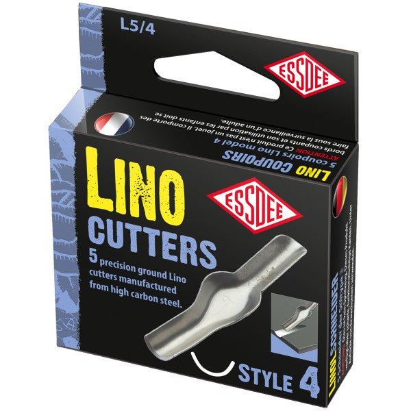 Essdee Linolmesser Nr. 4, 5 Stck.