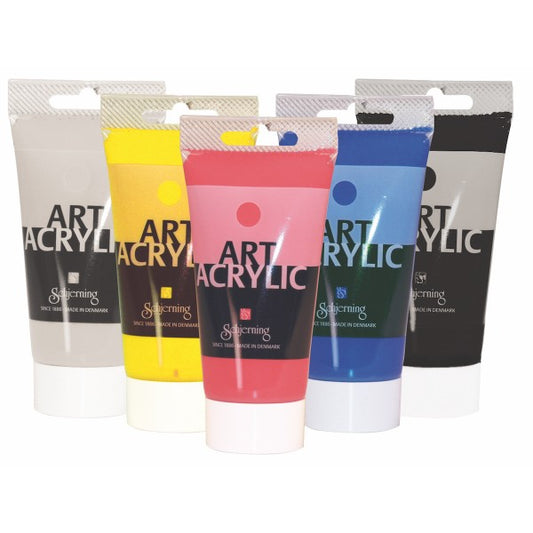 Art Acrylic Set 75ml, 5 Farben