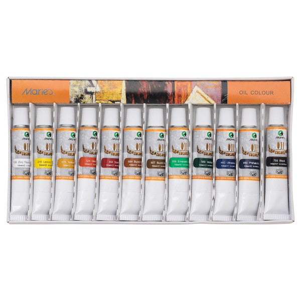 Marie's Ölfarben Set 12 Farben