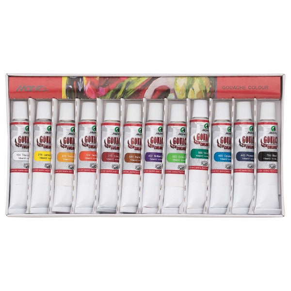 Marie's Gouachefarben Set 12 Farben