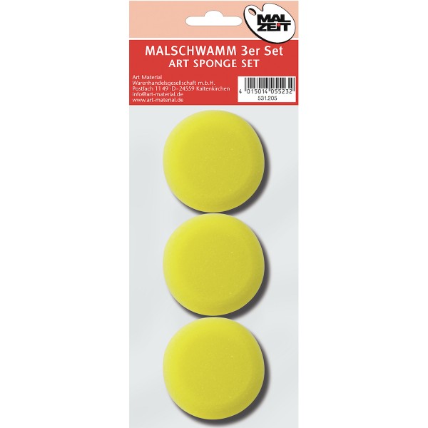 Malschwamm 3er Set
