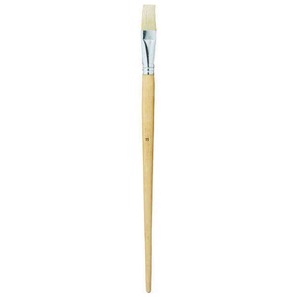 Borstenpinsel flach