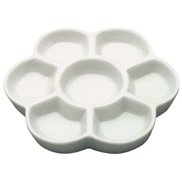 Porzellanpalette Ø 15,0cm, 7 Näpfe