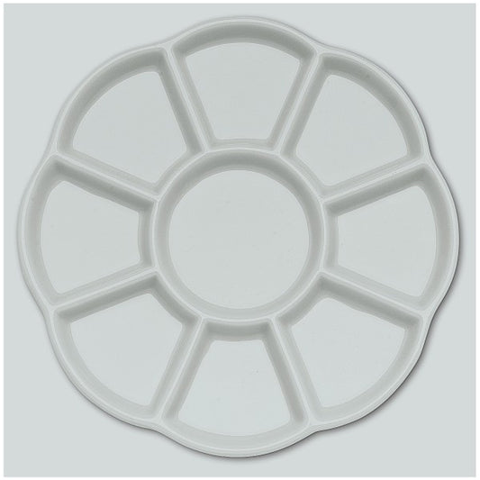 Porzellanpalette Ø 14,0cm, 9 Näpfe