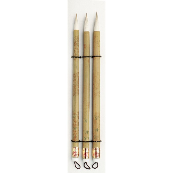 China Pinsel Set Nr. 1, 3 Pinsel
