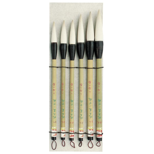 China Pinsel Set Nr. 8, 6 Pinsel