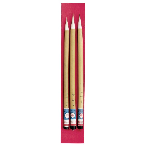 China Pinsel Set Nr.14, 3 Pinsel