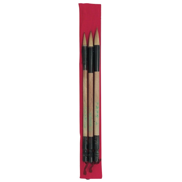 China Pinsel Set Nr.18, 3 Pinsel