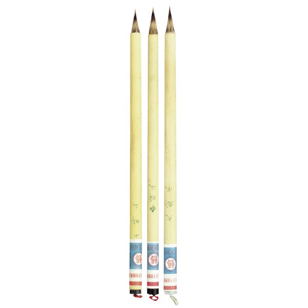 China Pinsel Set Nr.12, 3 Pinsel