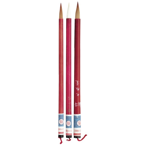 China Pinsel Set Nr.15, 3 Pinsel