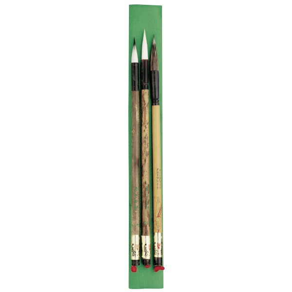 China Pinsel Set Nr.17, 3 Pinsel
