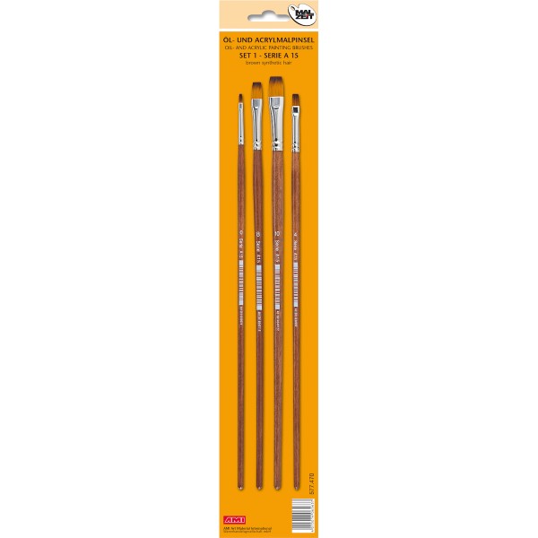 Öl- und Acrylmalpinsel Serie A15 Set