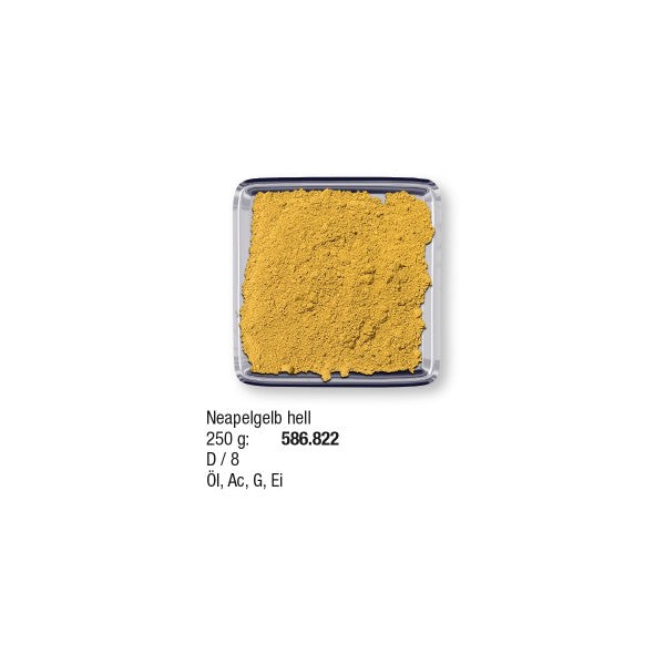 Studienpigmente 250 g Neapelgelb hell