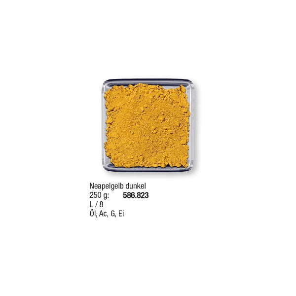 Studienpigmente 250 g Neapelgelb dunkel