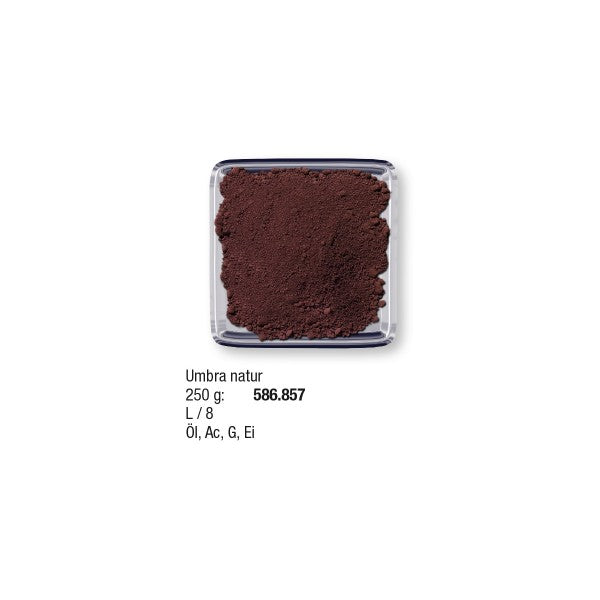 Studienpigmente 250 g Umbra natur