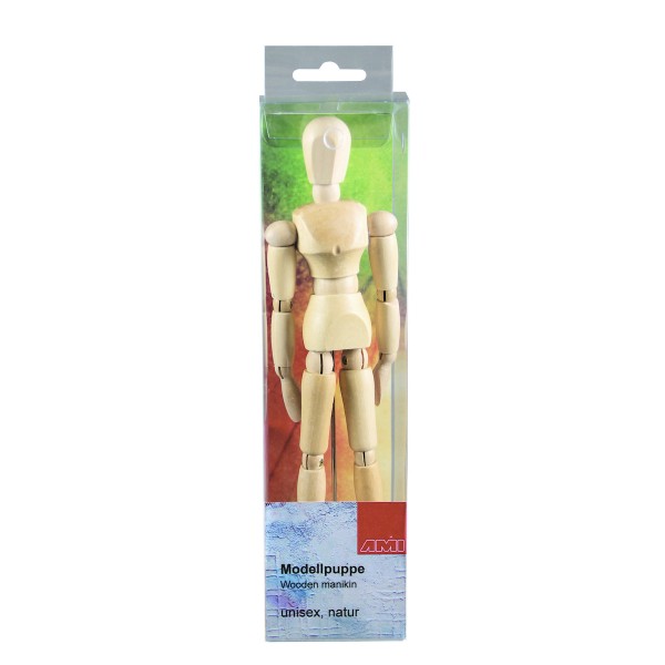 Modellpuppe Serie A natur 11-30cm unisex/männlich/weiblich