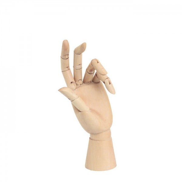 Modellhand 25cm weiblich links/rechts