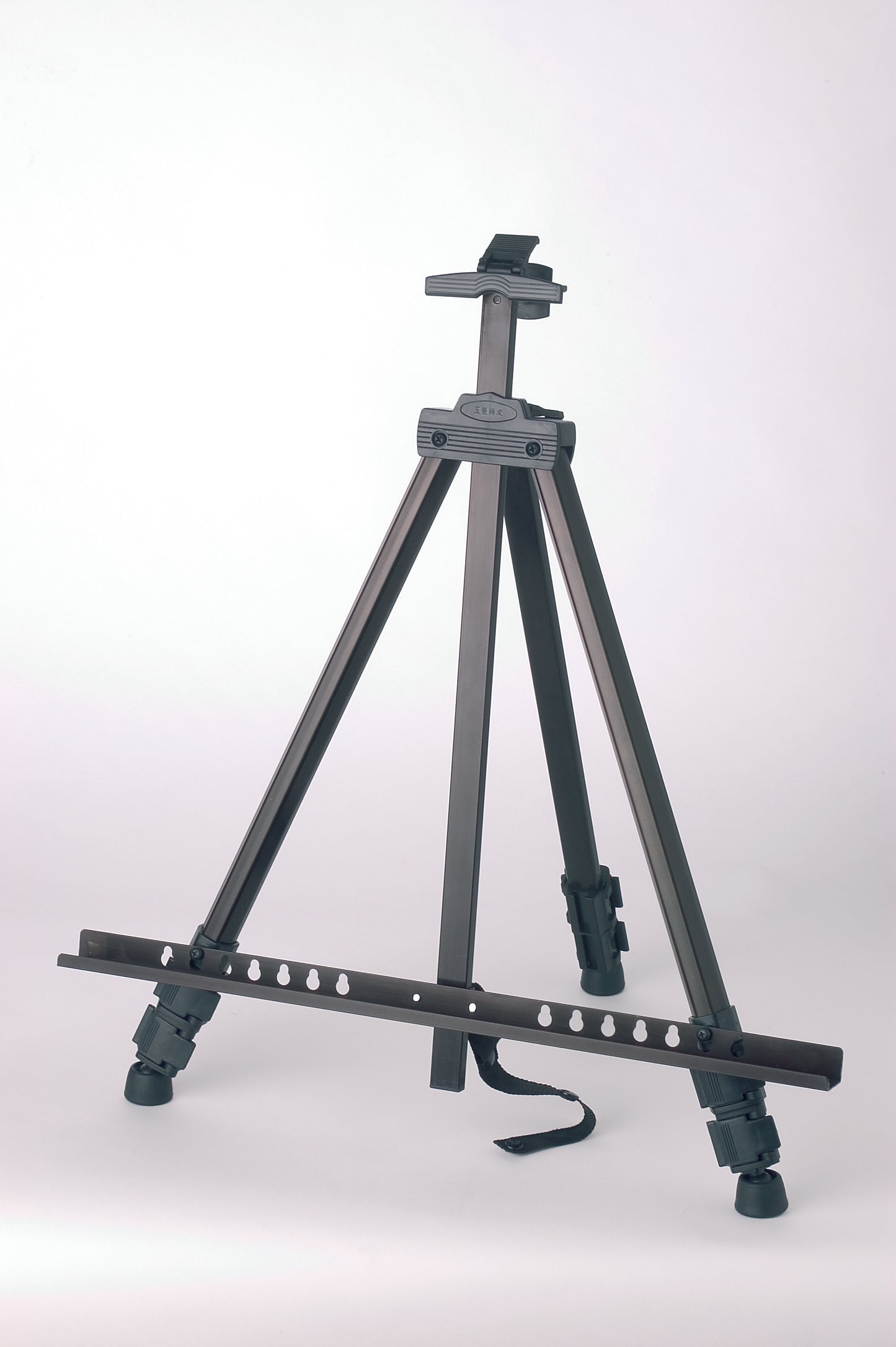 a man is standing in the snow with skis